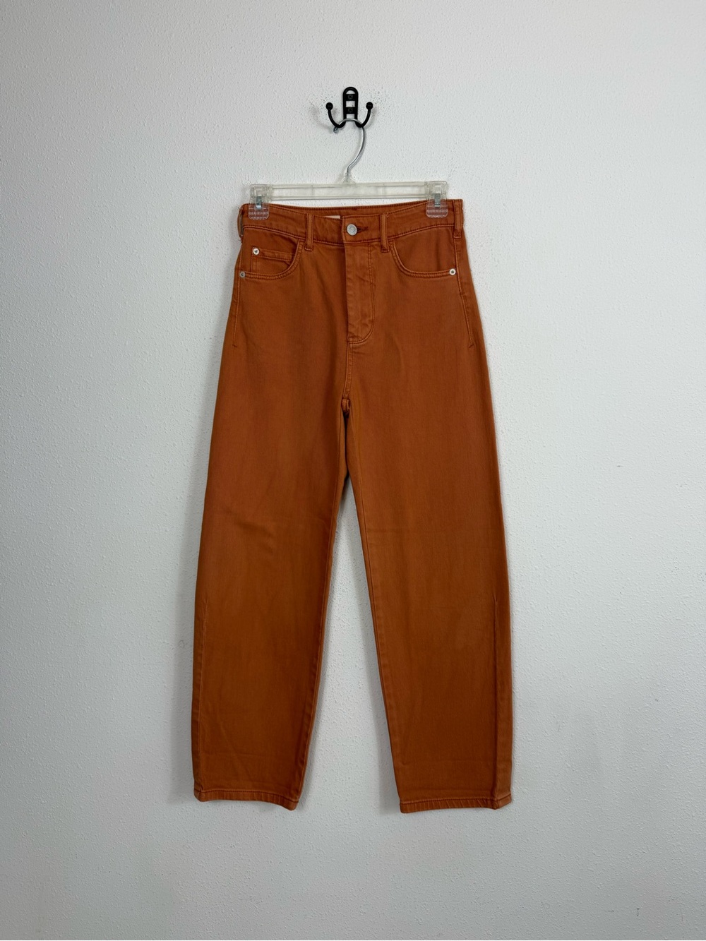 Pilcro by Anthropologie Orange Barrel Jean High Waist Sz 25